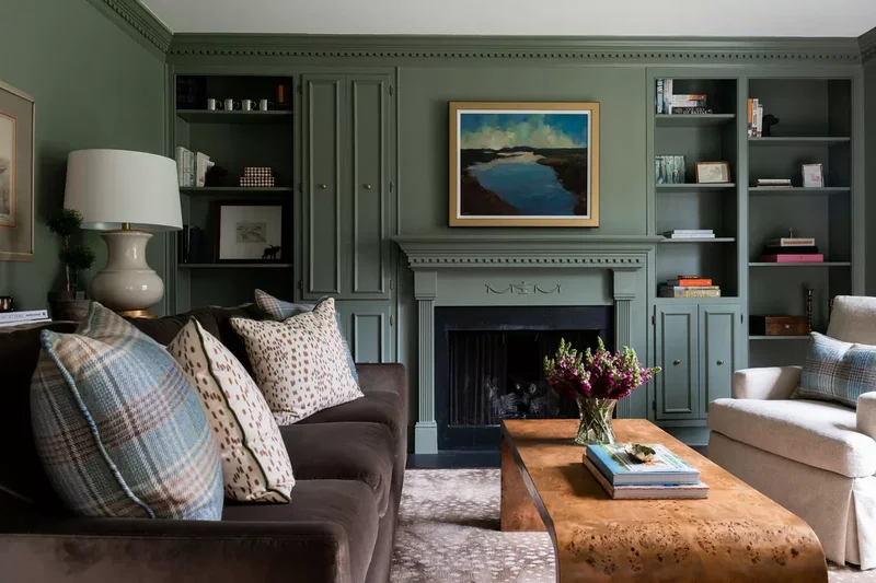 30 Dark Brown Couch Living Room Designs You'll Love 11 Embrace Some Animal Print