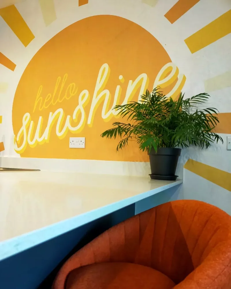 20 Beautiful Kitchen Accent Wall Ideas to Transform Your Space 4 Embrace Your Artistic Side