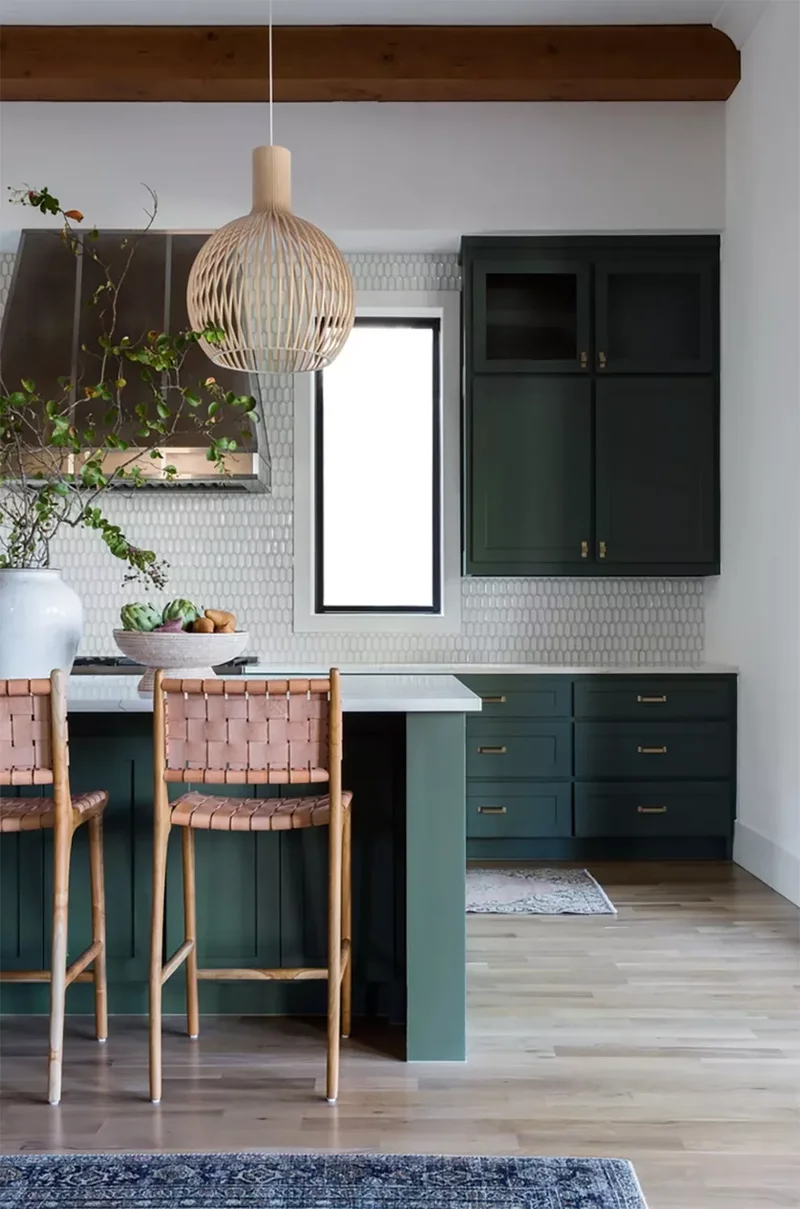 Emerald Green Cabinets
