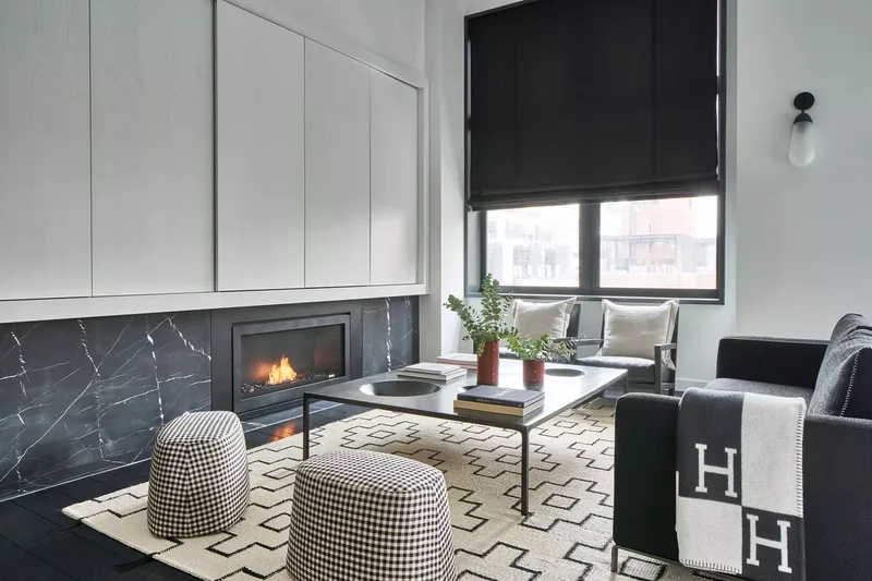 27 Sleek Linear Fireplace Ideas for Modern, Easy-Care Homes 24 Extra Wide Stone Surround