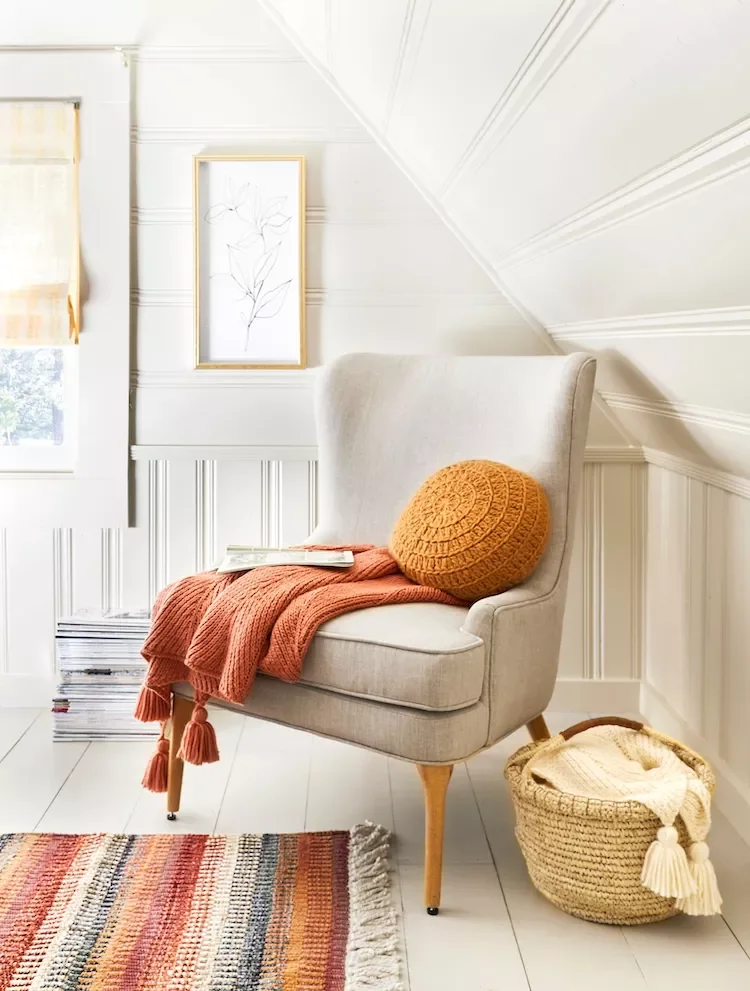 Fall-Colored Accent Pillows