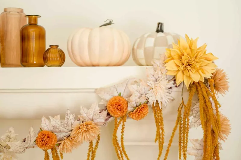 Fall Floral Garland