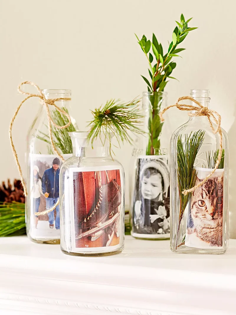 53 Stunning Christmas Mantel Decor Ideas for Your Home 50 Family Photo Mantel