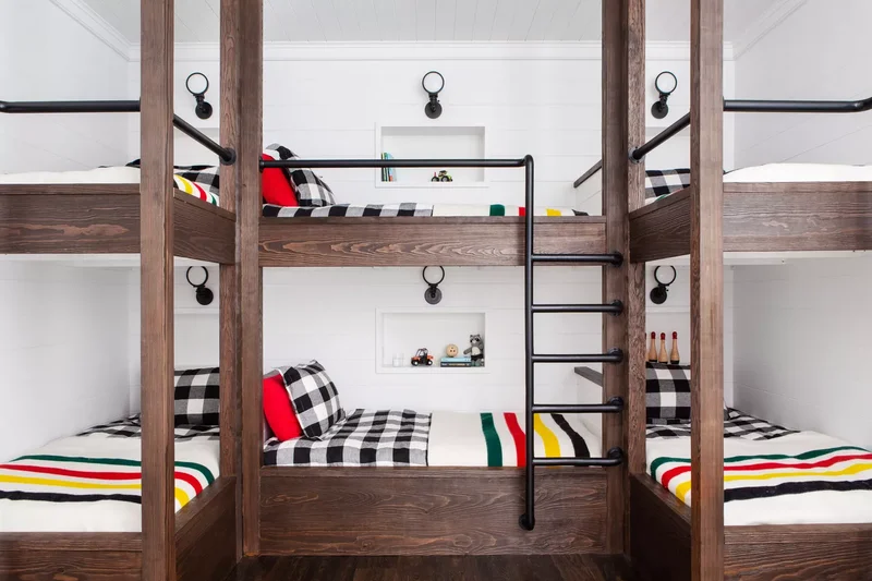 25 Beautiful Bunk Room Designs Everyone Will Adore 19 Farmhouse