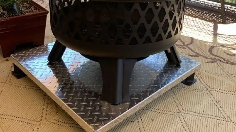 Fire Pit Heat Shield