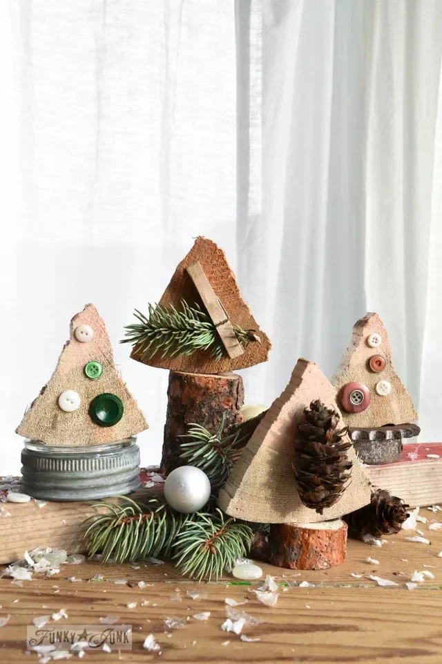 DIY Christmas Tree Ideas Worth Displaying for Your Guests 9 Firewood Christmas Trees