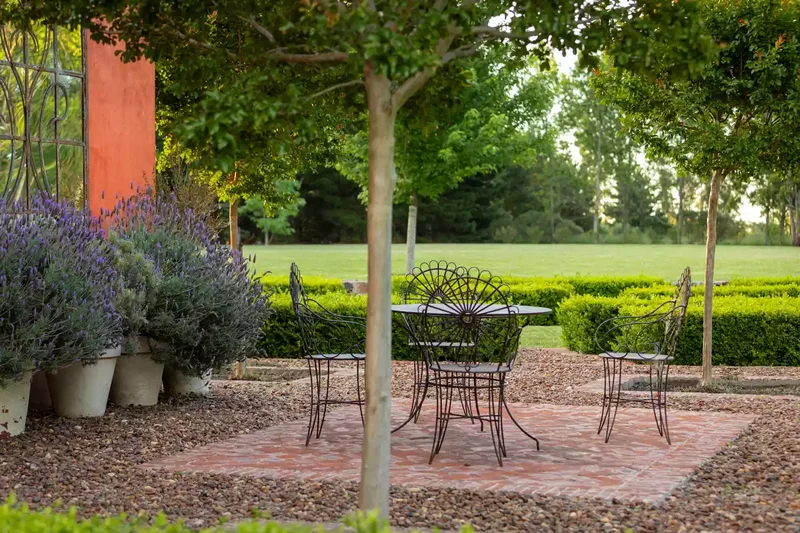 Floating Brick Patio