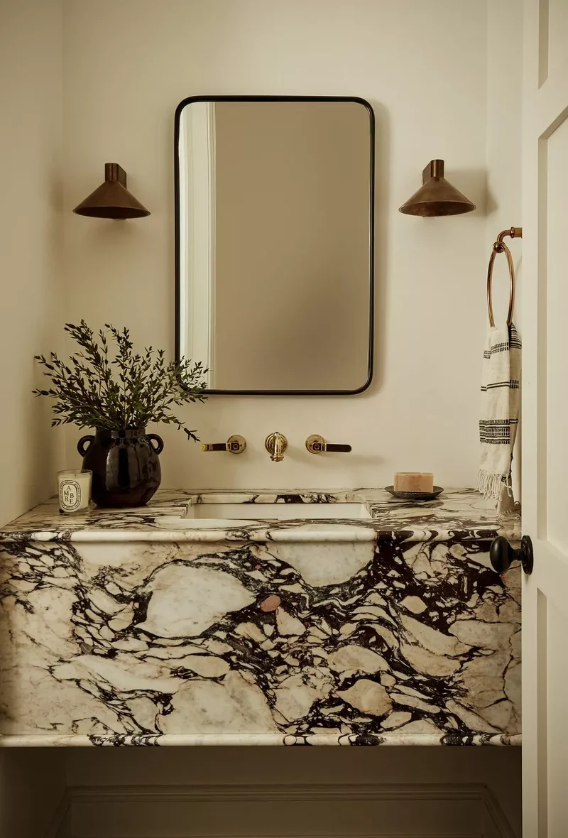 Floating Marble Vanity