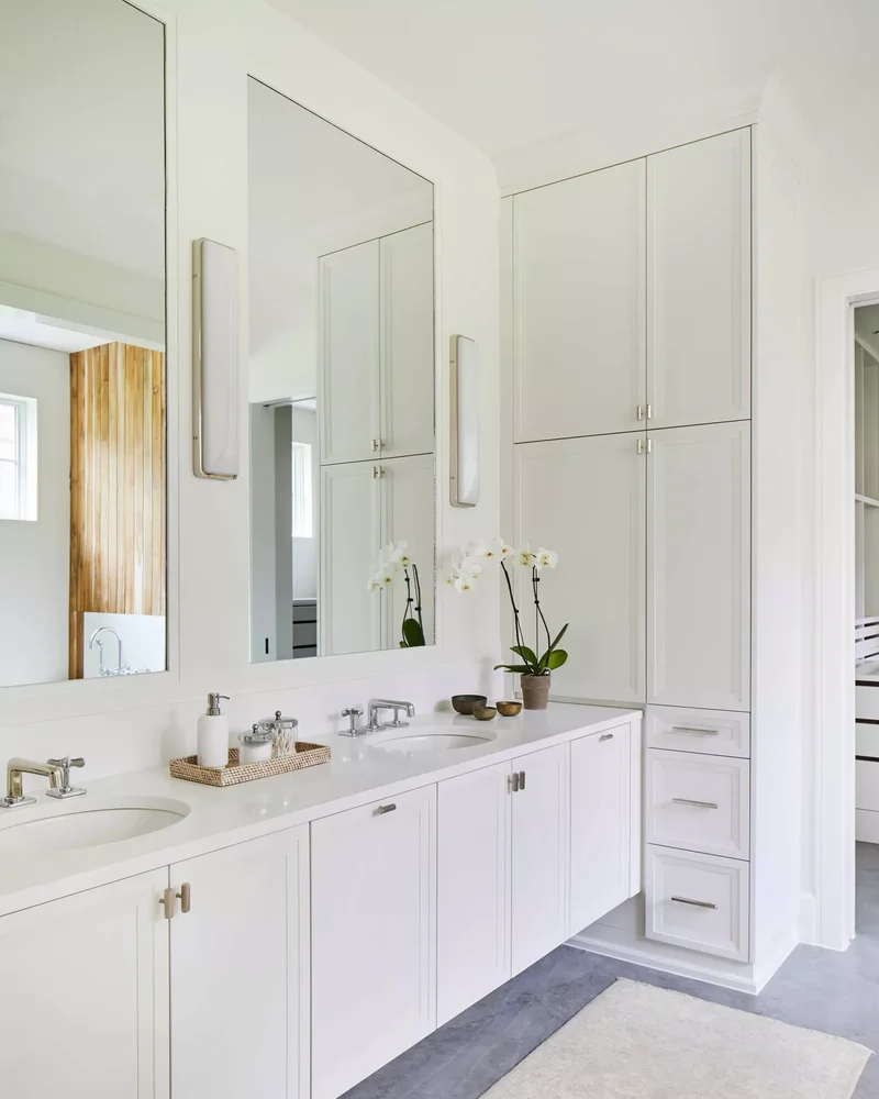 102 Beautiful Bathroom Design Ideas You'll Love to Recreate 50 Floor-to-Ceiling Storage