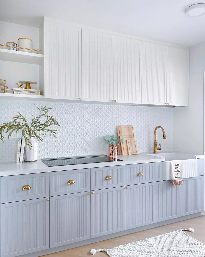 Fluted Cabinets