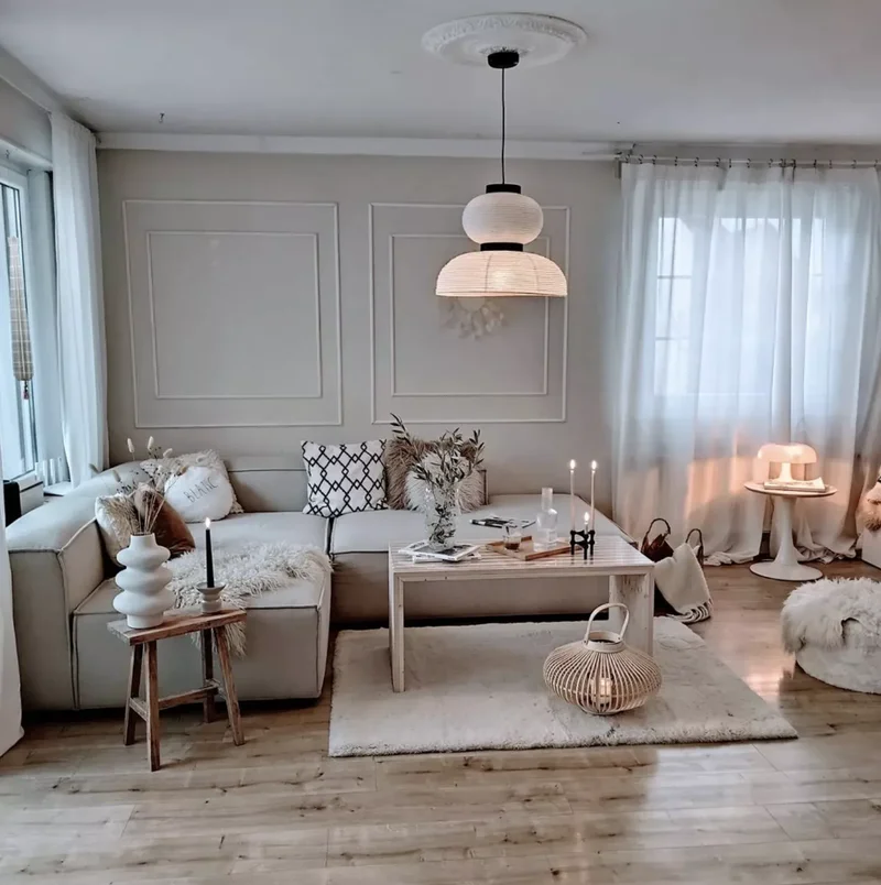 Creating Your Coziest Scandi Living Room This Winter 4 Focus on Ambient Light