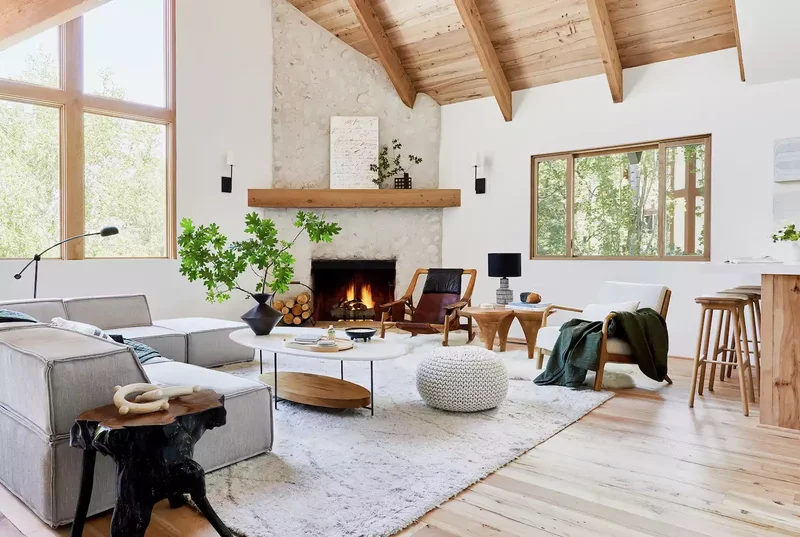 45 Modern Rustic Living Room Designs You'll Love to Recreate 13 Focus on a Light Palette
