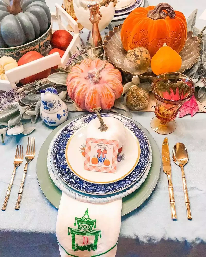 62 Stunning Thanksgiving Table Settings That Will Wow Guests 34 Formal Thanksgiving China