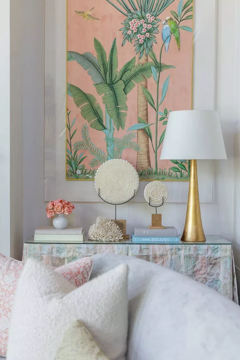 Frame a Botanical Print or Textile