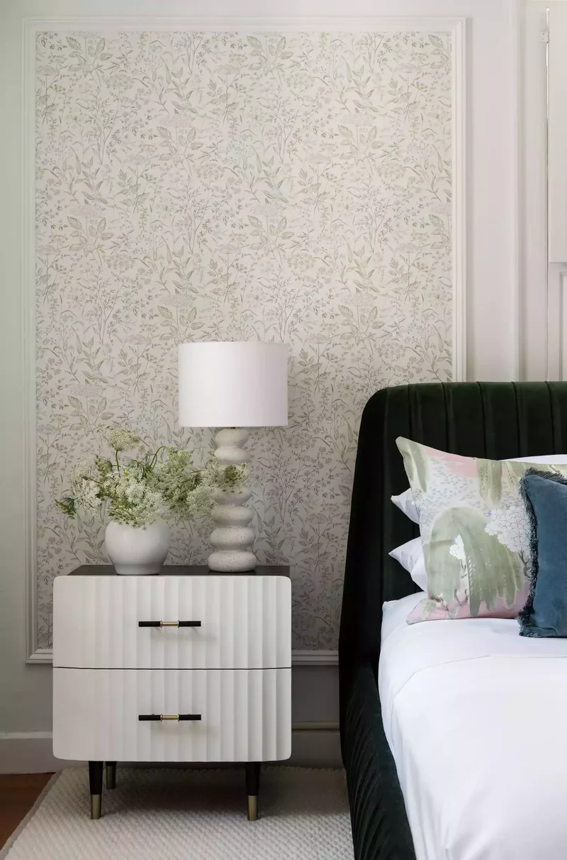 87 Home Decorating Ideas Perfect for Every Room You Have 20 Frame a Wallpaper Panel