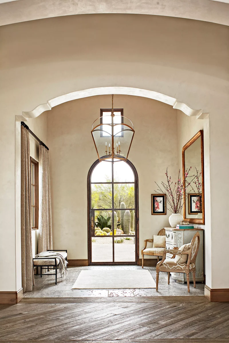 22 Stunning Foyer Design Ideas for Your Home's Grand Entry 8 Frame the View