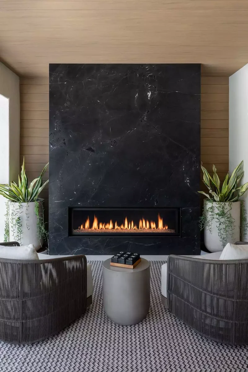 67 Fireplace Designs for a Cozy Focal Point in Your Space 47 Frameless Fireplace