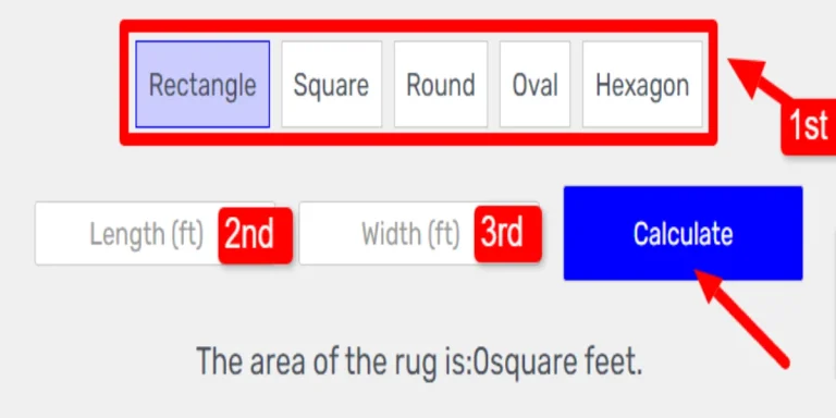 #1 Free Rug Size Calculator In 2023