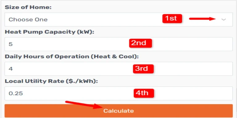 #1 Free Heat Pump Operating Cost Calculator In 2023