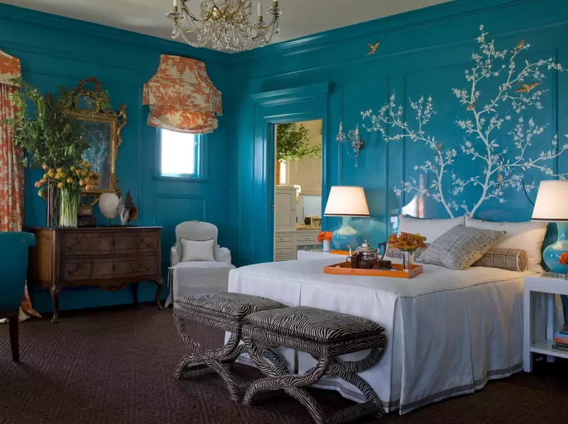 32 Maximalist Bedroom Ideas for More-Is-More Enthusiasts 11 Fuss Over Finishing Touches