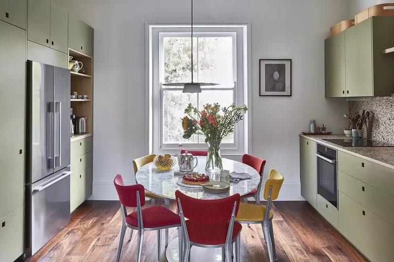 33 Smart Kitchen Layout Ideas for Better Flow and Function 16 Galley Layout With Table