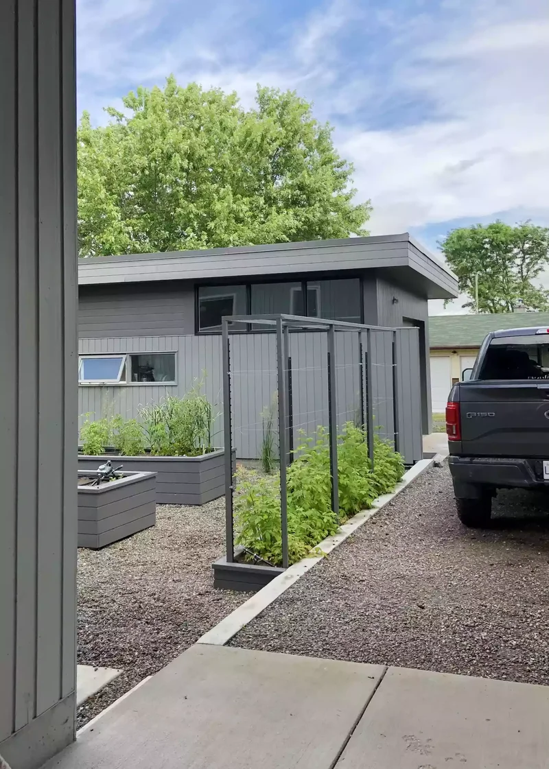 24 Stunning Driveway Landscaping Ideas for Amazing Curb Appeal 22 Garden Meets Gravel Driveway