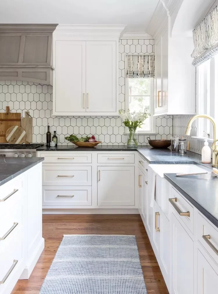 Geometric Backsplash