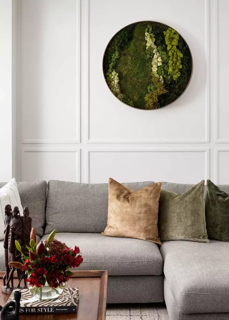 30 Living Room Wall Decor Ideas to Make a Bold Statement 5 Get Earthy