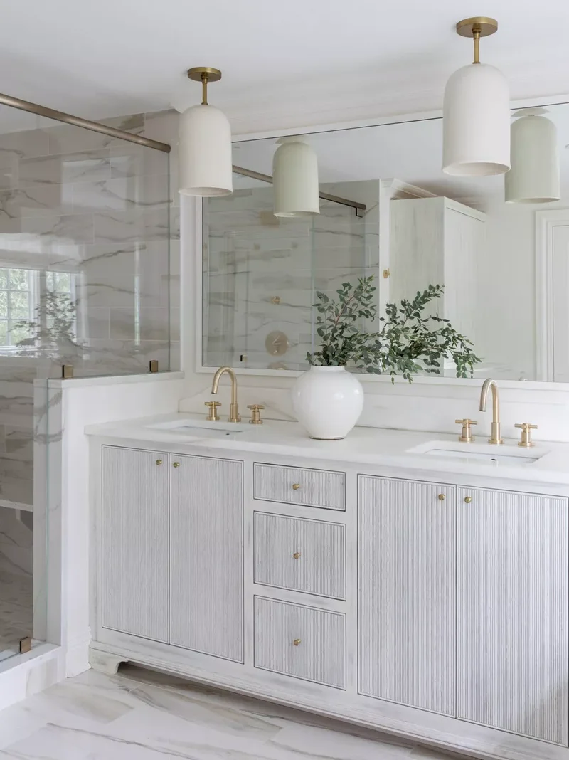 25 Stunning Double Vanity Bathroom Ideas You'll Adore 23 Get Into the Groove
