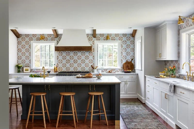 30 Charming Rustic Kitchen Ideas to Transform Your Space 7 Go Big With a Backsplash