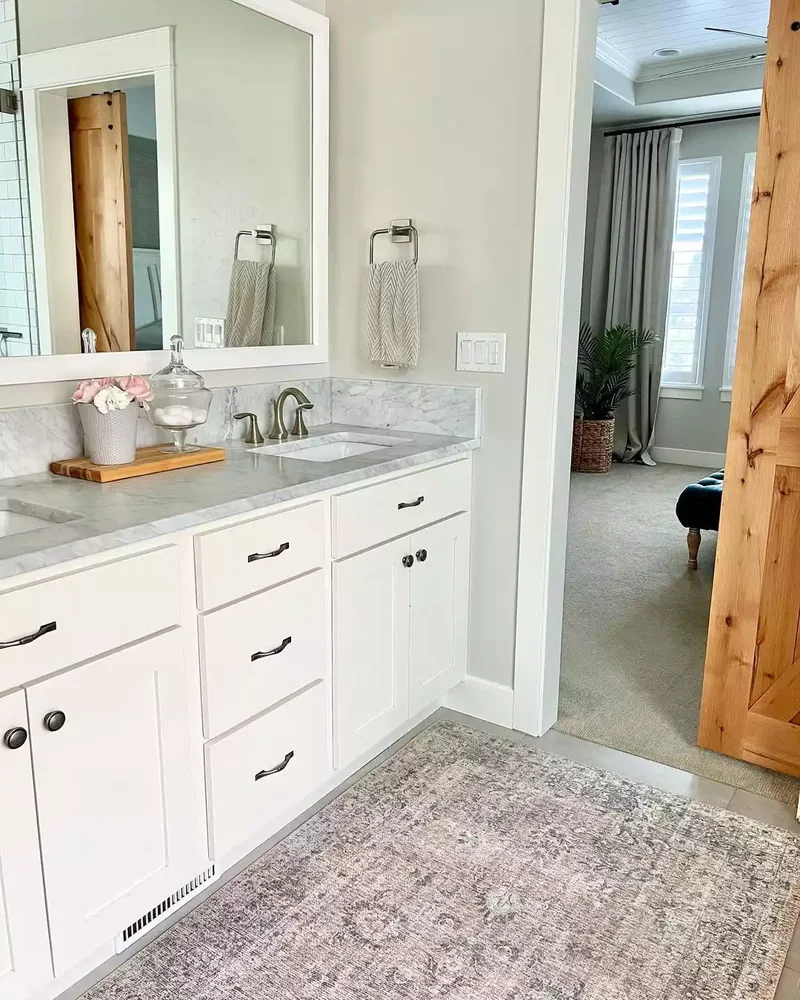 Go Big With a Wide Bath Mat