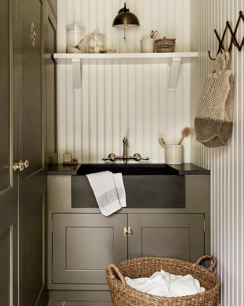 13 Laundry Room Sink Designs You'll Love and Want to Steal 12 Go Gold