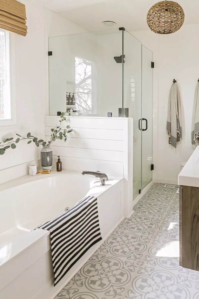 48 Contemporary Bathroom Ideas to Transform Your Space 14 Go Ultra Clean and Contemporary