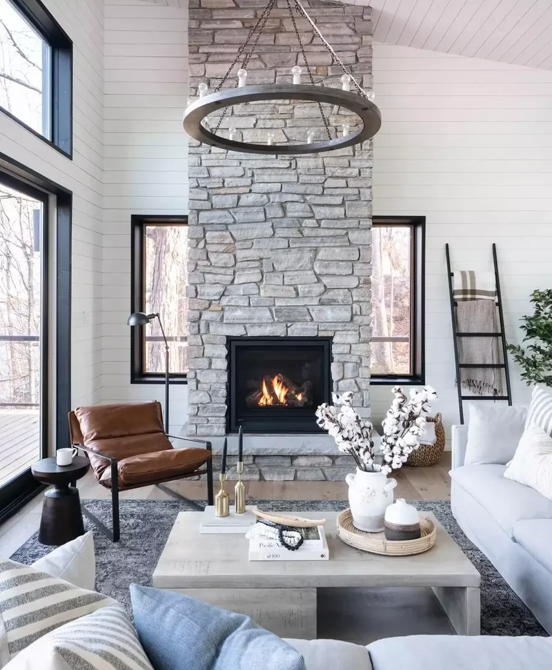 45 Modern Rustic Living Room Designs You'll Love to Recreate 24 Go Vertical