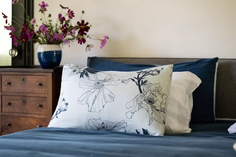 25 Navy Blue Bedroom Designs That Transcend Nautical Style 15 Go With a Navy Bedspread