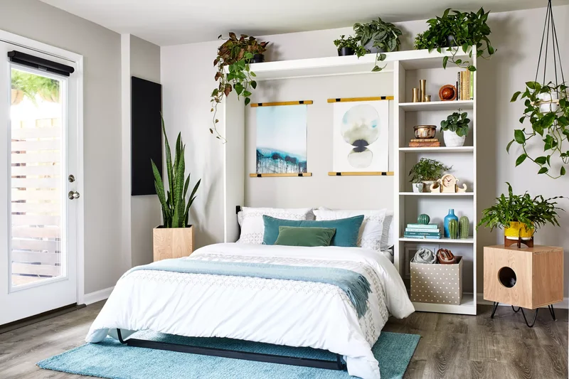 26 Green Bedroom Designs to Create Your Perfect Cozy Space 23 Go with Greenery