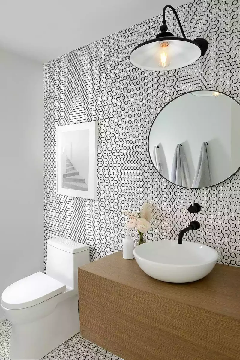 Light Your Bathroom Like a Pro With These Expert Tips 16 Goose Neck Sconce