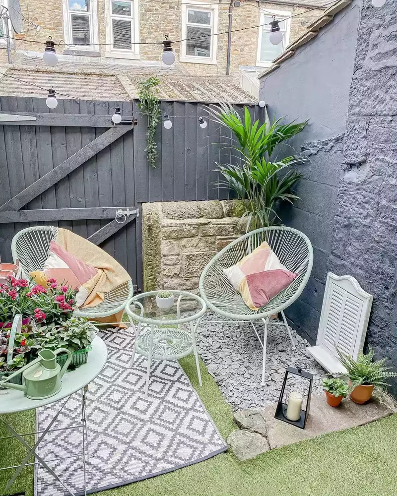 Gray Wood Privacy Fence