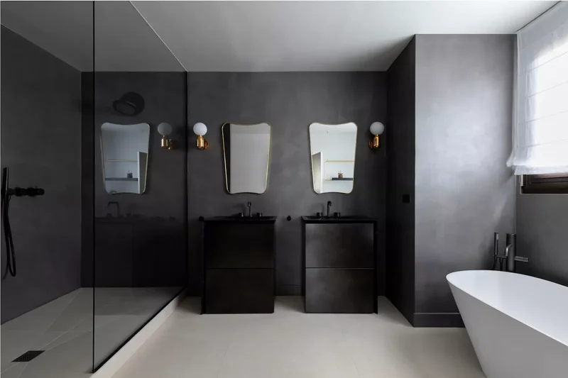 41 Bathroom Paint Color Ideas to Transform Your Space 6 Gray
