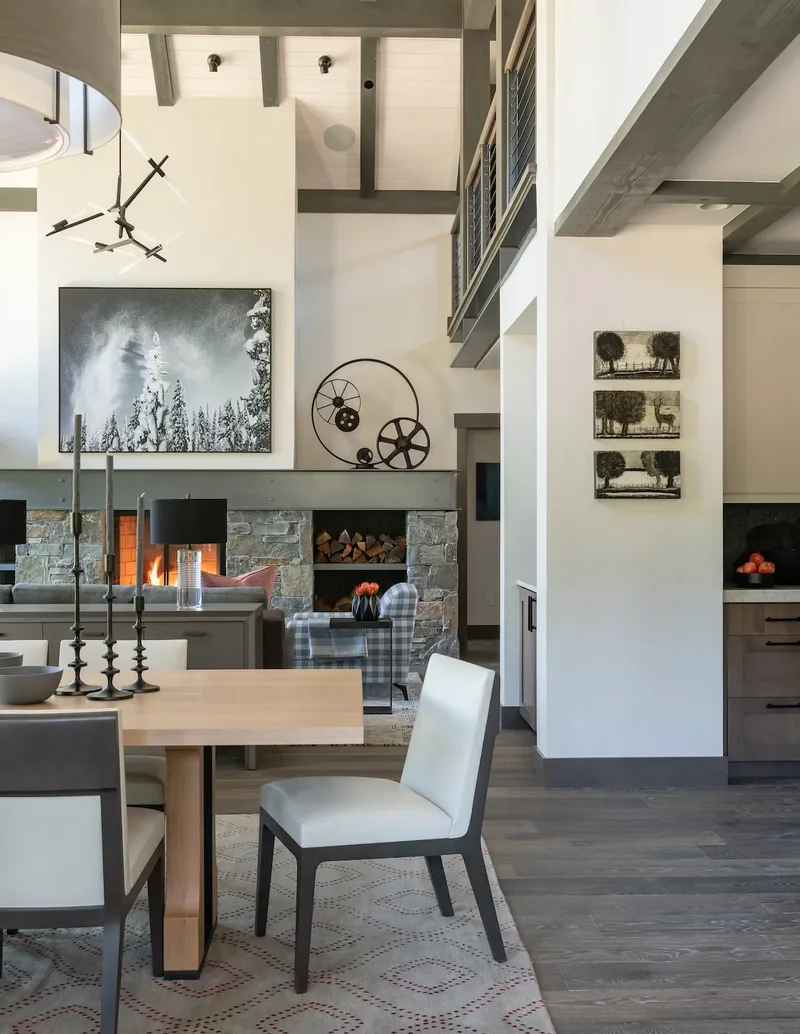 57 Fireplace Styling Ideas to Transform Your Living Space 21 Hang Black-and-White Photos