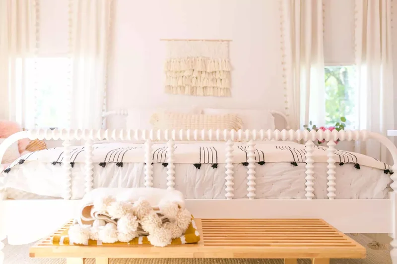 47 Bohemian Bedroom Designs That Feel Relaxed and Unique 12 Hang Boho Curtains