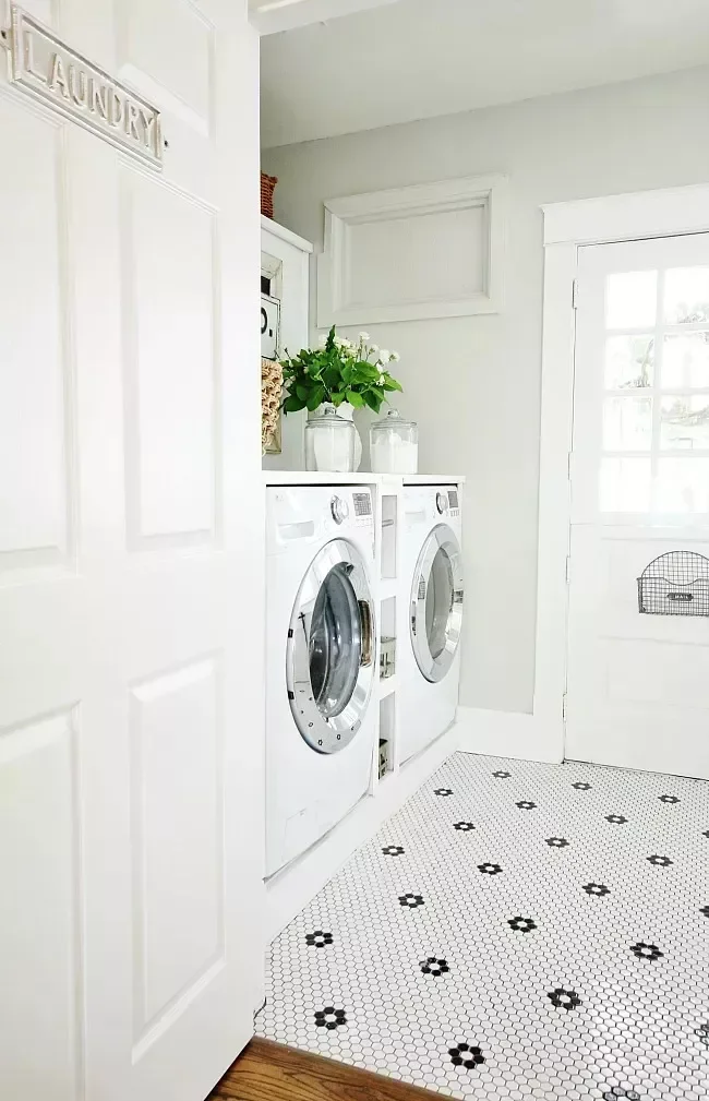 53 Stylish Small Laundry Room Ideas That Work Beautifully 18 Hang Laundry Room Door Sign