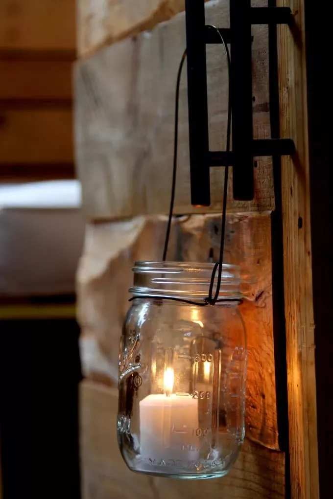 36 Creative DIY Patio Ideas to Upgrade Your Backyard 18 Hang Mason Jar Lights