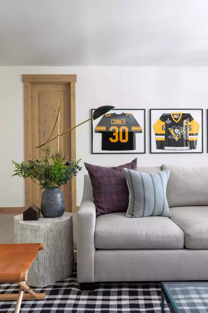 50 Formal Living Room Ideas That Feel Fresh and Inviting 16 Hang Playful Wall Decor