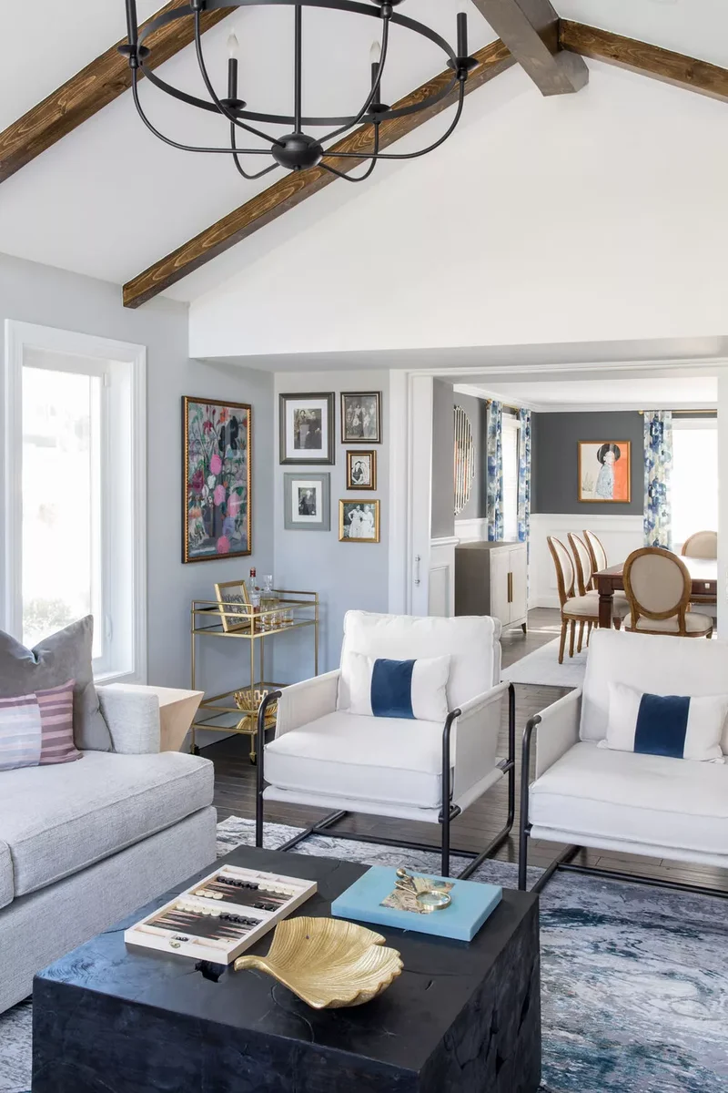 20 Creative Living Room Corner Ideas to Transform Your Space 6 Hang a Corner Gallery Wall