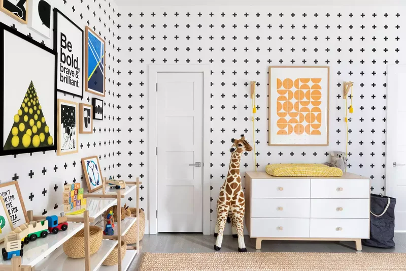 43 Nursery Design Ideas for a Charming Baby Room Space 18 Hang a Gallery Wall