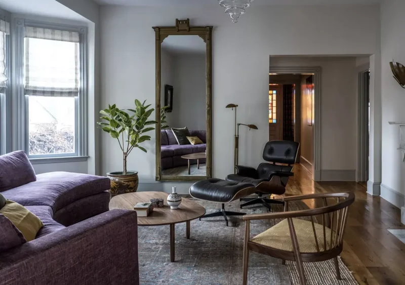 30 Living Room Wall Decor Ideas to Make a Bold Statement 4 Hang a Large Mirror