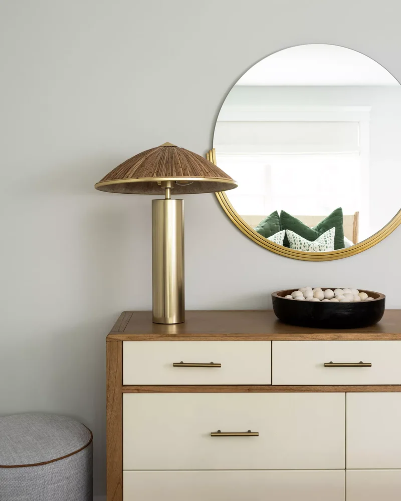 15 Beautiful Bedroom Mirror Ideas That Expand Your Space 9 Hang a Mirror Above the Dresser