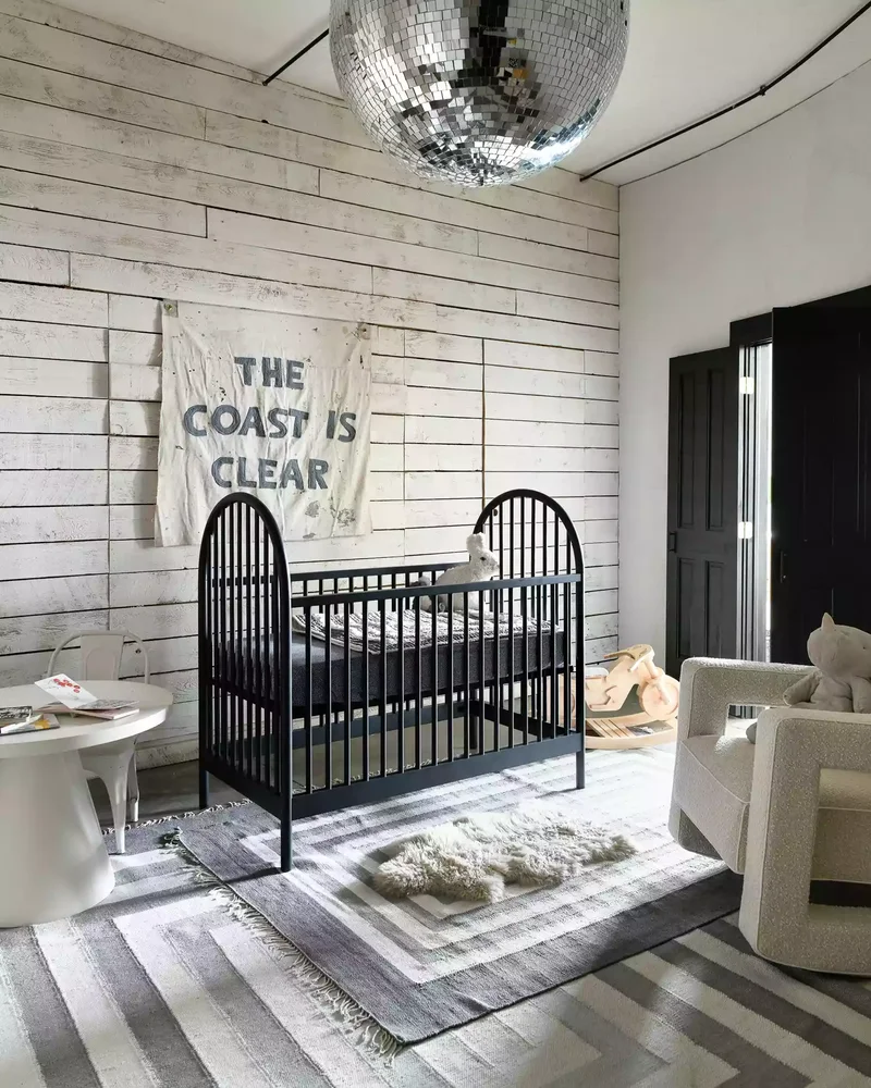 43 Nursery Design Ideas for a Charming Baby Room Space 17 Hang a Sign Over the Crib