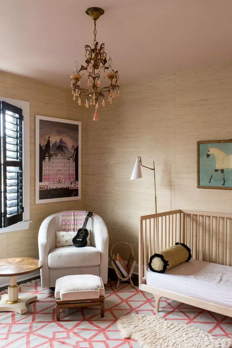 31 Toddler Room Ideas Kids and Parents Will Both Love 3 Hang a Vintage Chandelier